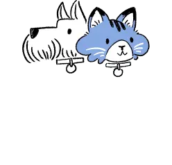 hooray-house-dog-and-cat-footer-logo-illustration
