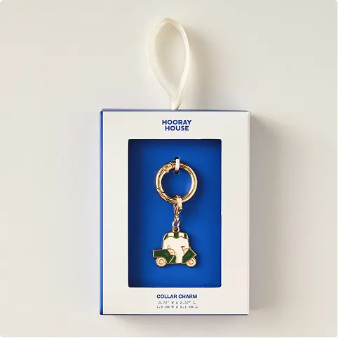 Golf Cart Collar Charm