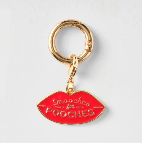 Smooches For Pooches Collar Charm