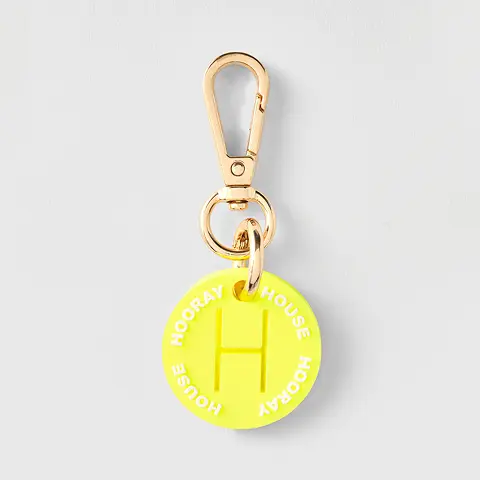 Neon Yellow Poop Bag Carrier